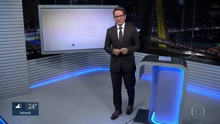 Apresentador da Globo comete gafe e troca noite pelo dia