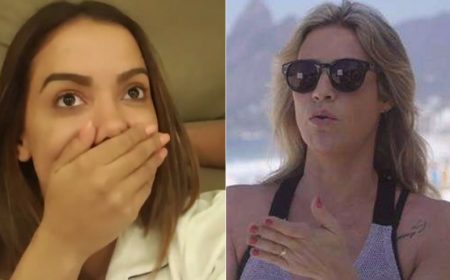 Luana Piovani aparece rindo das críticas ao look de Anitta na Europa