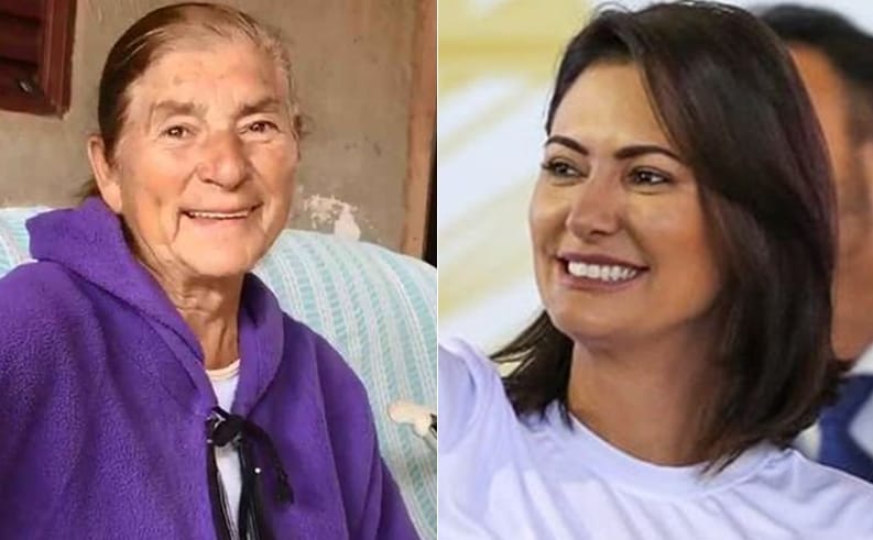 Avó de Michelle surge no corredor de hospital e Bolsonaro se pronuncia