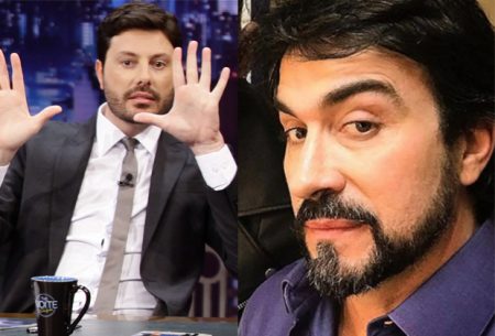 Danilo Gentili desabafa na TV sobre ataques ao Padre Fábio de Melo