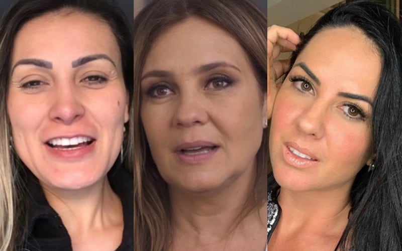 Notícias dos Famosos: Graciele loira, Adriana Esteves morena e Andressa Urach radicaliza