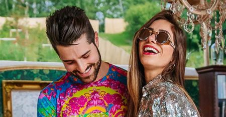 Alok e esposa descobrem sexo do bebê durante chá revelação