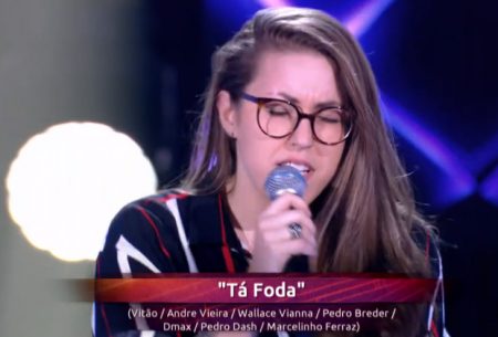 Candidata solta palavrão várias vezes no “The Voice Brasil” e web reage