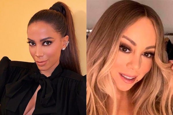 Anitta surta ao descobrir que está sendo seguida por Mariah Carey em rede social