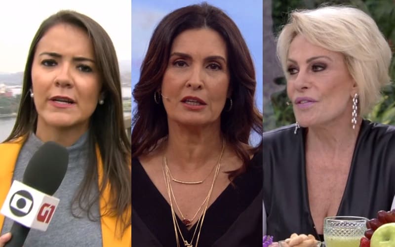 Notícias dos Famosos: Repórter da Globo fica tensa, Fátima causa e Ana Maria Braga fala demais