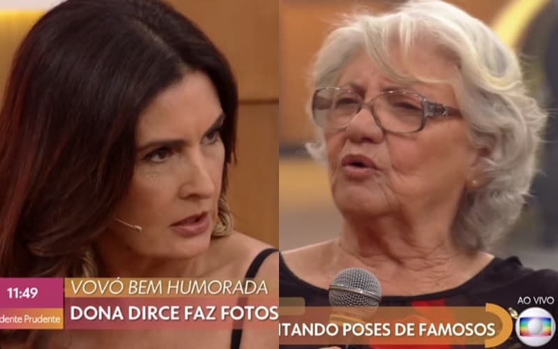 Ao vivo, mulher diz que Fátima Bernardes não interage com fãs