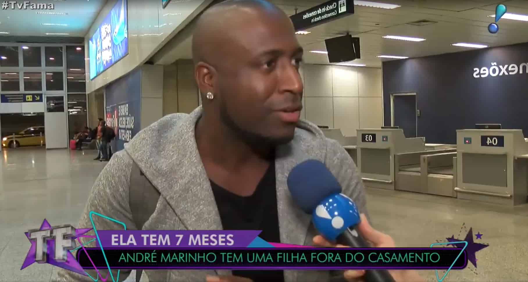 André Marinho faz desabafo sobre filha fora do casamento