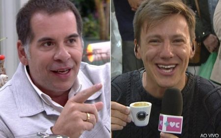 Fora da Globo, Felipe Suhre e Leandro Hassum ressurgem no “Mais Você”