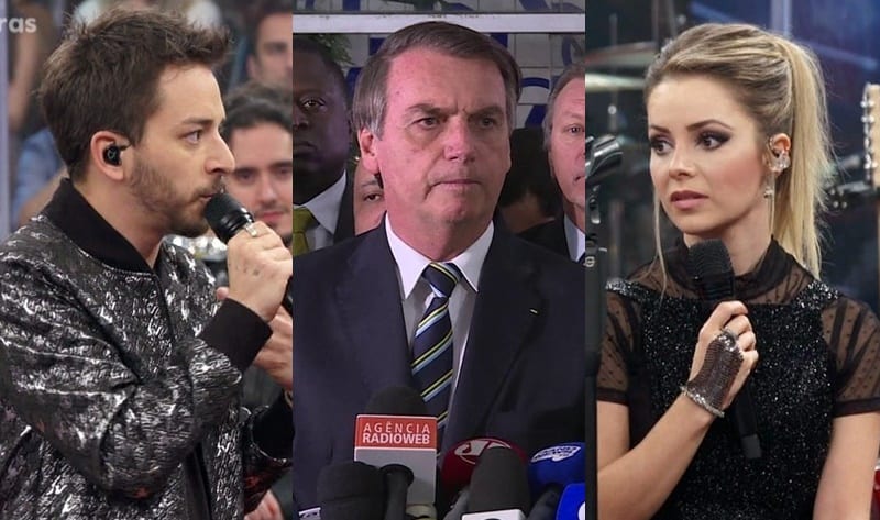 Bolsonaro é detonado em show de Sandy e Junior e fãs tomam atitude