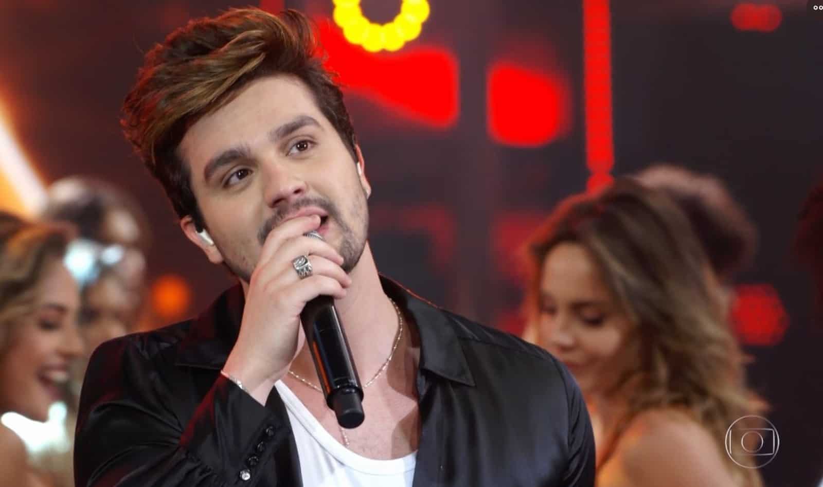 Faustão coloca Luan Santana contra a parede ao vivo na Globo