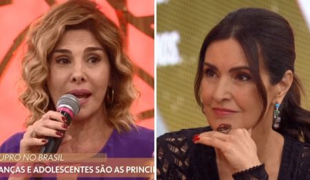 Atriz relata abuso na infância e emociona Fátima Bernardes