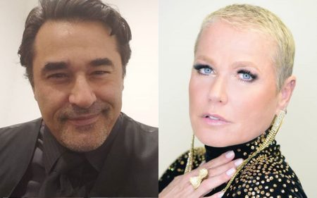 Xuxa reencontra Luciano Szafir por causa da filha Sasha