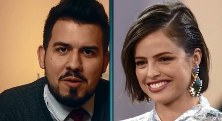 Agatha Moreira confunde ex com Rodrigo Simas e fica sem graça no “Domingão”