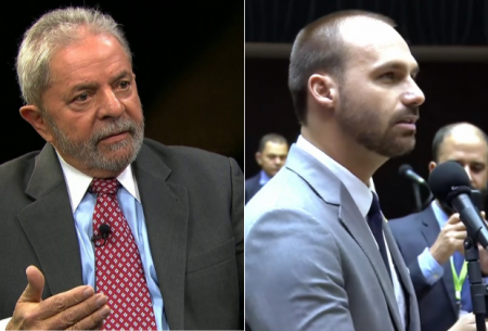 Em seus 50 anos, “JN” recebe crítica de Lula e homenagem de Eduardo Bolsonaro