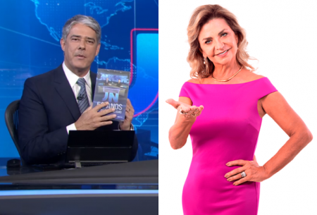 Bonner ataca de Aracy e manda “recadinho” na bancada do “JN”