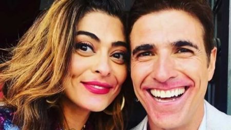 Reynaldo Gianecchini diverte fãs ao gravar vídeo com Juliana Paes