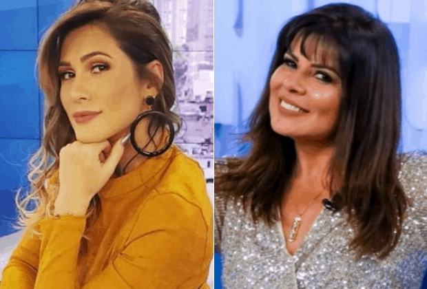 Mara Maravilha e Lívia Andrade trocam farpas ao vivo no Fofocalizando