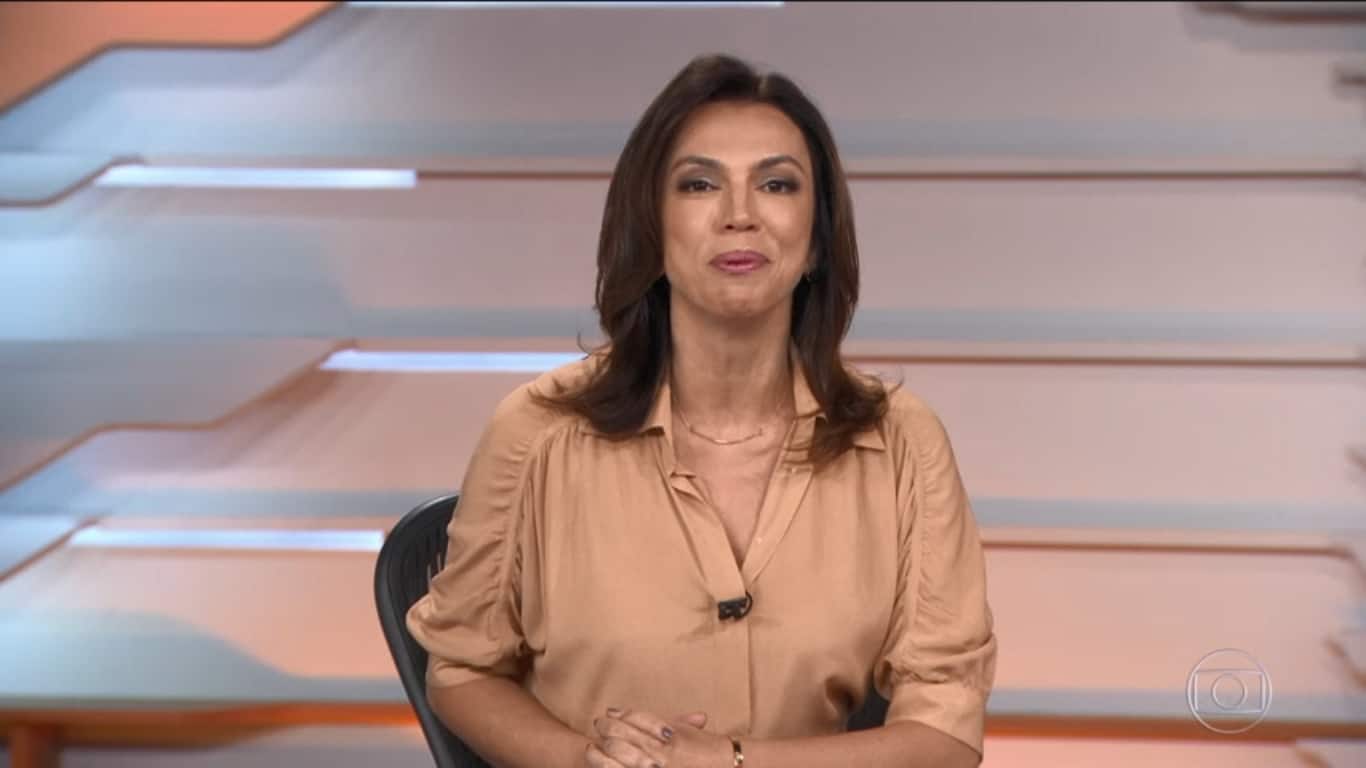 Ana Paula Araújo fala sobre erro durante o “Bom Dia Brasil”