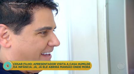 Cesar Filho revela trauma com presunto e lembra fase pobre antes da TV