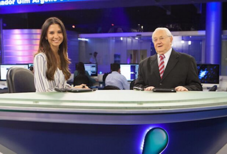 “RedeTV! News”, com Amanda Klein e Boris Casoy, reage na audiência