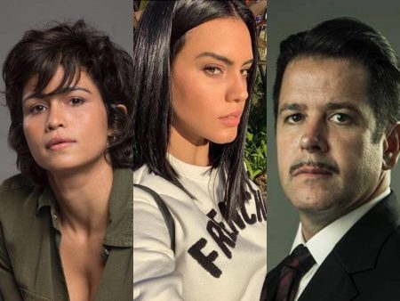 Nanda Costa e Letícia Lima gravam Amor de Mãe com Murilo Benício