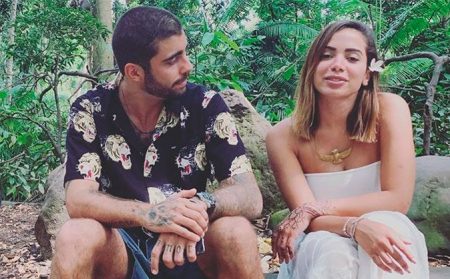 Pedro Scooby chora muito durante show de Anitta