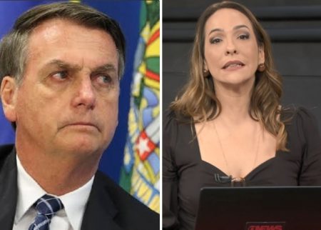 Apresentadora da GloboNews comete gafe e chama presidente de Bozonaro