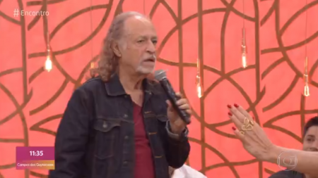 Pergunta de Fátima Bernardes deixa Alceu Valença perdido no Encontro