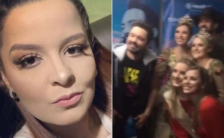Maiara “proíbe” Fernando de abraçar fã e é surpreendida com atitude