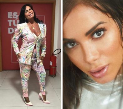 Gretchen vai à festinha privada de Anitta e juntas dançam a Conga