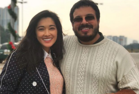 Jacqueline Sato celebra parceria com Luis Lobianco em filme natalino