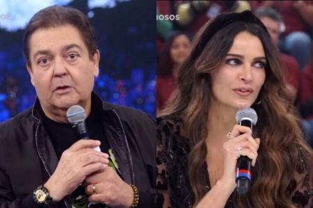 Faustão dá resposta sincera para modelo ao receber convite