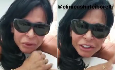 Gretchen se submete a mais um procedimento estético e mostra tudo