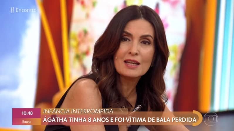 Fátima Bernardes fala pela primeira vez após entrevistar pais da menina Ágatha