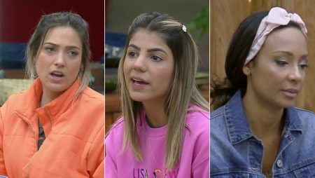 A Fazenda 2019: Tati e Hariany assumem medo de Drika ser eliminada
