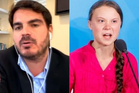 Jornalista xinga ativista Greta Thumberg e protagoniza bate-boca