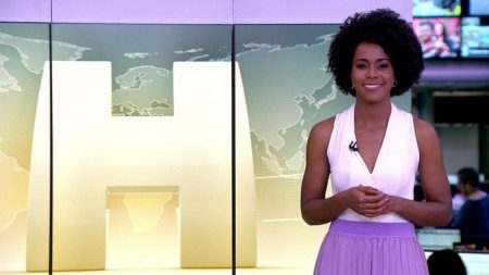 Maju Coutinho surpreende e dá show no Jornal Hoje