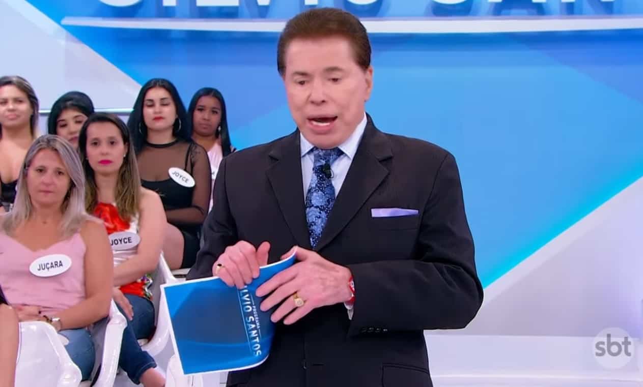 Silvio Santos revolta ao revelar que demitirá dançarina com coxa fina