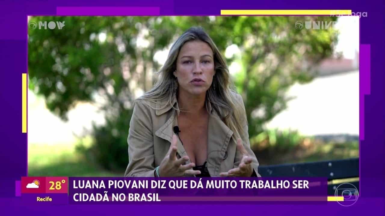 Globo aposta em fofoca com Luana Piovani para salvar audiência do Se Joga