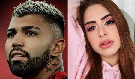 Gabigol manda mensagem para famosa e namorado reage
