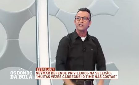 Neto detona Neymar e diz que ele é mau exemplo para as crianças