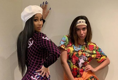 Anitta se declara em mensagem de aniversário para Cardi B