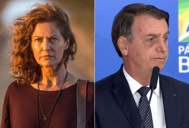 Patrícia Pillar pede interdição de Bolsonaro e web reage