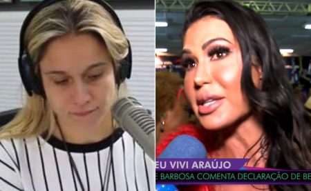 Fernanda Gentil ouve poucas e boas de Gracyanne Barbosa após polêmica