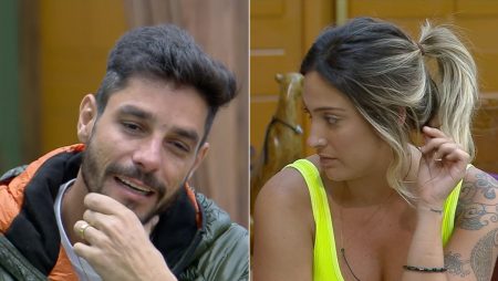 A Fazenda 2019: Diego e Tati criticam comemorações da Equipe Sol