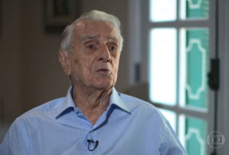 Aos 100 anos, Orlando Drummond recebe homenagem do JN e web comemora