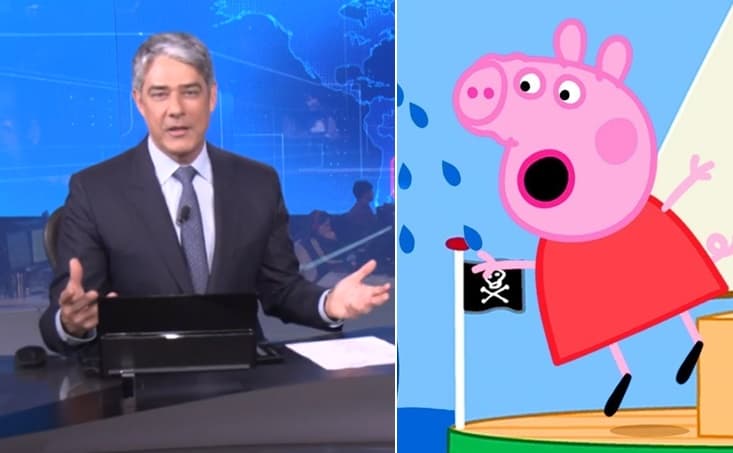 JN é obrigado a explicar quem é Peppa Pig na Globo e vira motivo de piada