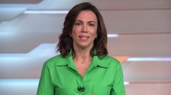 Ana Paula Araújo tem um dos salários mais baixos da emissora (Foto Reprodução/Internet)