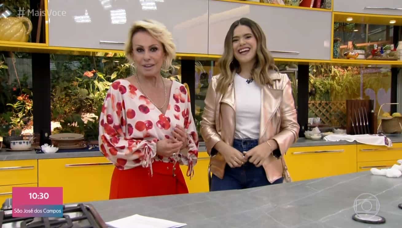 Maisa surge na Globo e Ana Maria Braga chama Silvio Santos de patrão