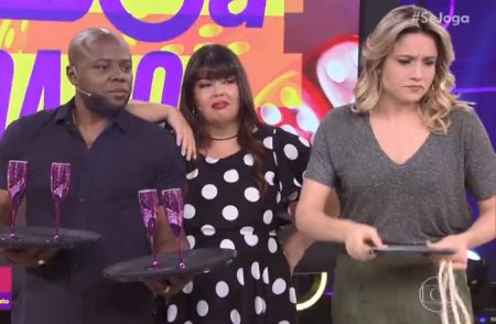 Fernanda Gentil diz que vai desistir do Se Joga se audiência não subir
